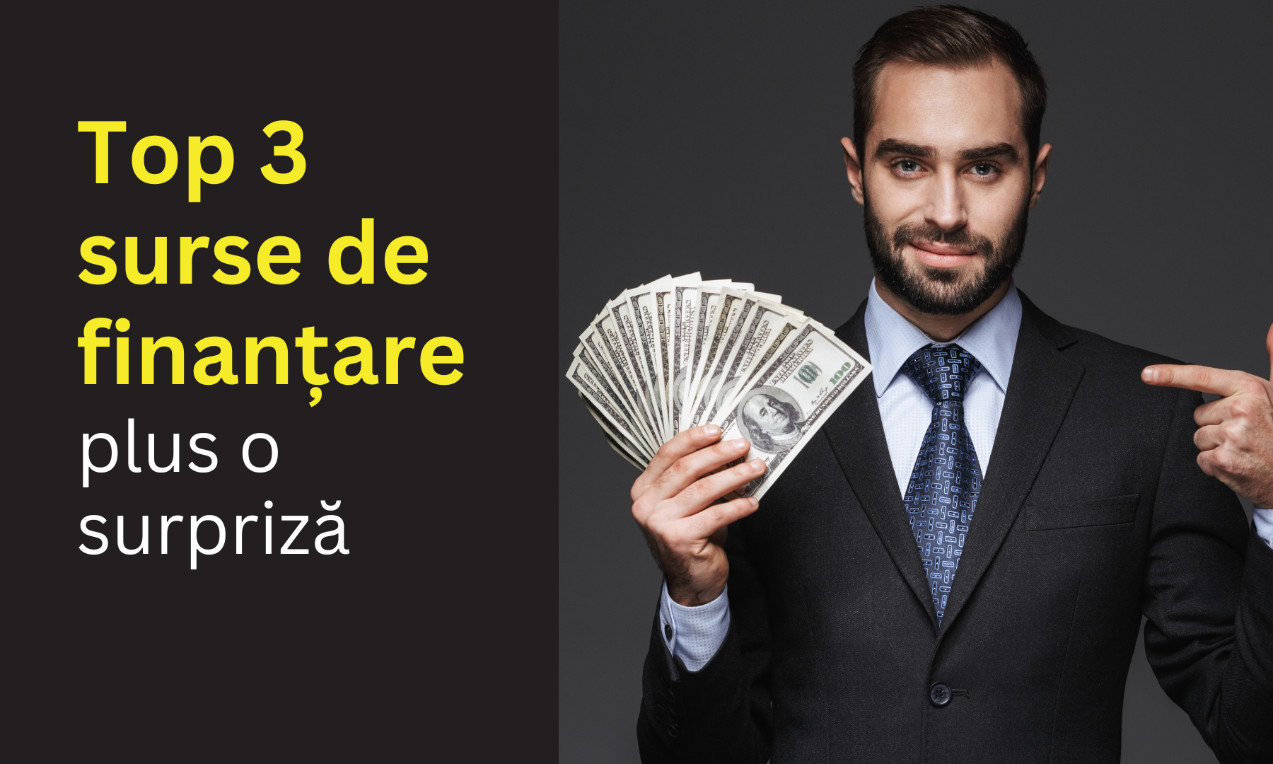 Top 3 surse de finanțare pentru afacerea ta plus o surpriză